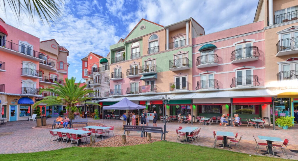 flagler fl, european village dining and shopping